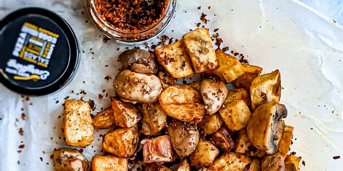 Spicy Roasted Sweet Potatoes